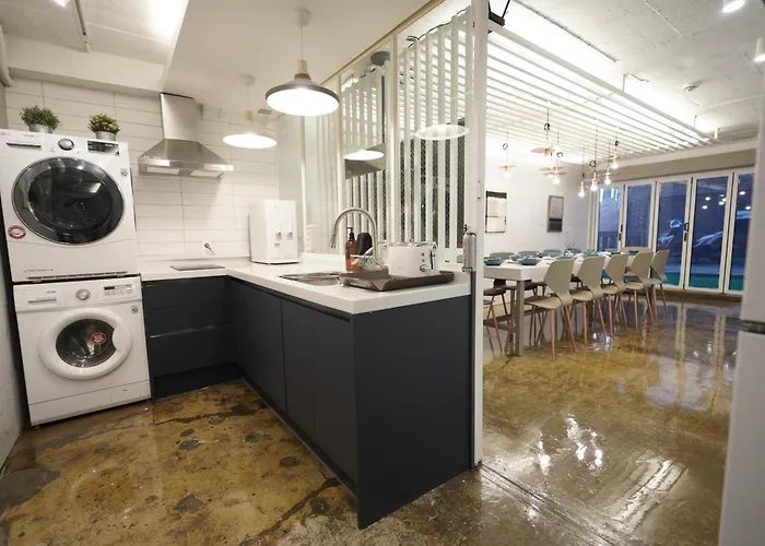1-floor 3min Hongdae-st 4br 2bath Free Storage Apartamento